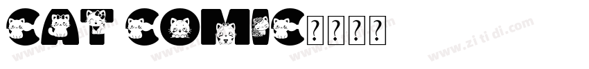 Cat Comic字体转换